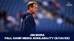 UConn Football Fall Camp Media Availability - 8.19.25