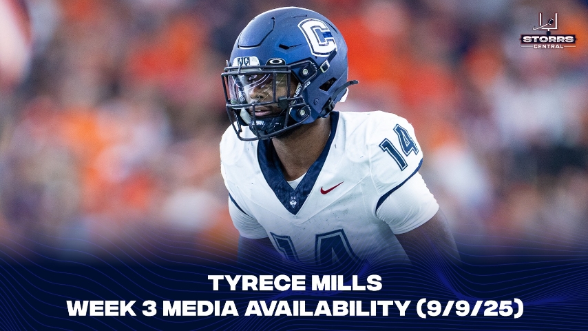 UConn Football Week 3 Media Availability - Mora, Brown & Mills