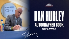 Dan Hurley "Never Stop" Autographed Book Giveaway (Subscriber only)
