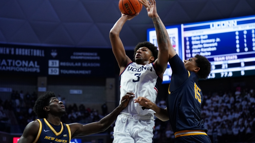 UConn MBB Wins Opener Over New Haven, 79-55
