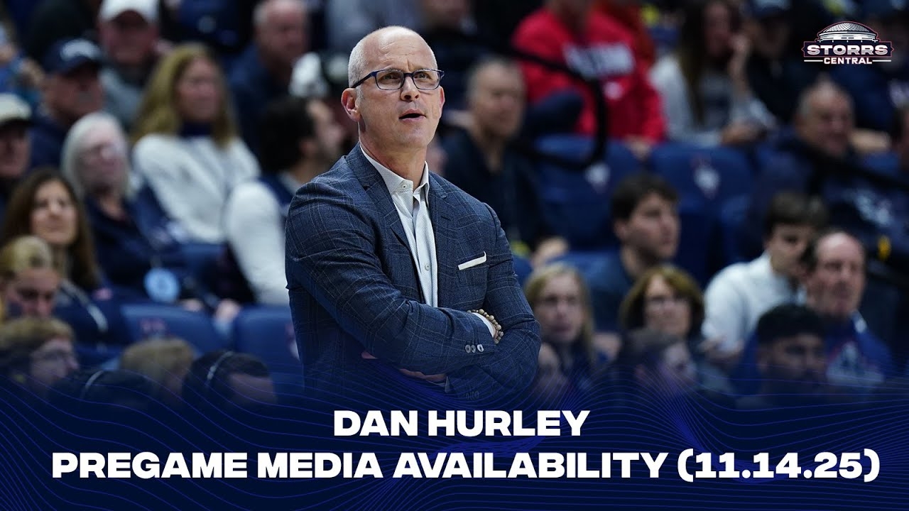 Dan Hurley Pregame Media Availability - 11.14.25 (AUDIO) | Storrs Central