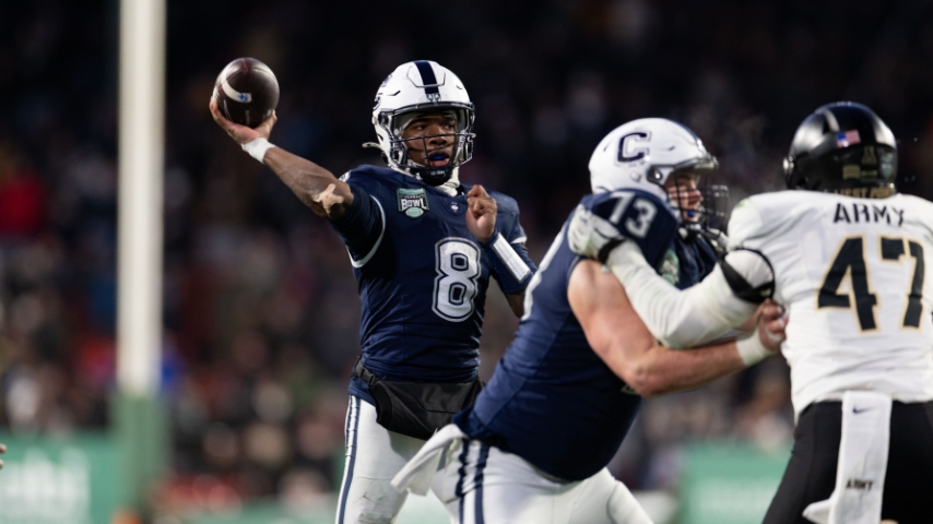 UConn Falls to Army in Fenway Bowl, 41-16