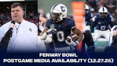 Fenway Bowl Postgame Press Conference - 12.27.25