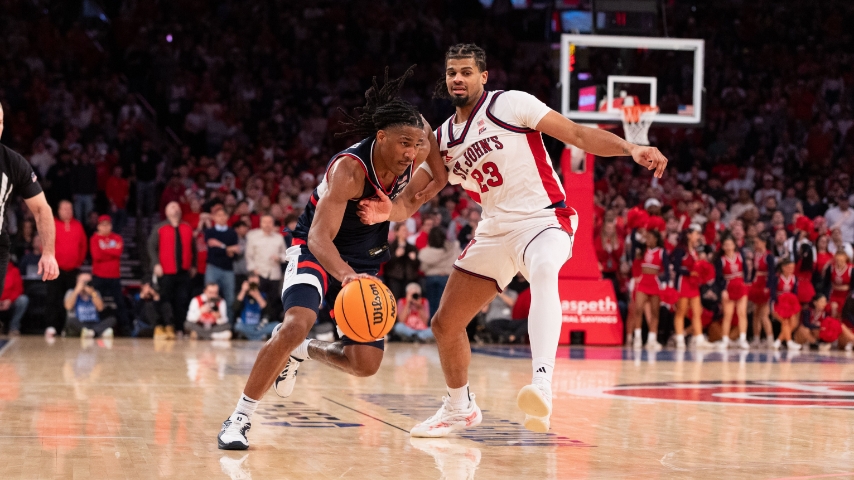 No. 3 UConn falls to No. 22 St. John's, 81-72