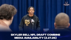 Skyler Bell & Joe Fagnano NFL Draft Combine Media Availability