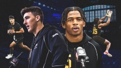 Skyler Bell and Joe Fagnano Represent UConn at the NFL Combine