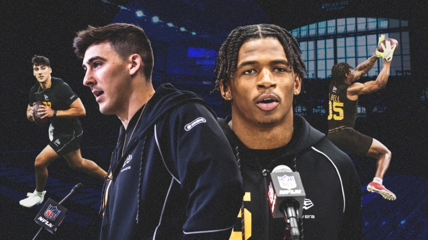 Skyler Bell and Joe Fagnano Represent UConn at the NFL Combine