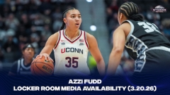UConn WBB Media Availability - NCAA Tournament (3.20.26)