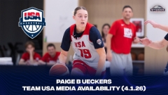Paige Bueckers/Stefanie Dolson - Team USA Media Availability