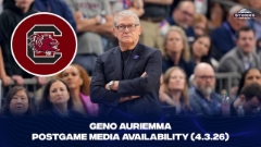 UConn WBB Postgame Media Availability - Final Four (South Carolina)