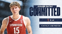 Stanford transfer Oskar Giltay Commits to UConn