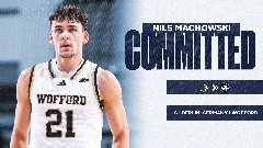 Wofford transfer Nils Machowski Commits to UConn