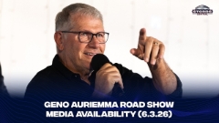 Geno Auriemma Road Show Media Availability - 6.3.26