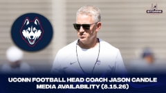 UConn Football Open Practice Media Availability - 8.15.26