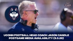 UConn vs. Lafayette Postgame Media Availability