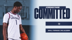 BREAKING: Jordan Page Commits to UConn
