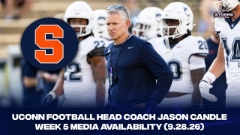 UConn Football Week 5 Media Availability - 9.28.26 (Syracuse)
