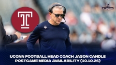 UConn vs. Temple Postgame Media Availability
