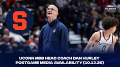 UConn MBB Postgame Media Availability (Syracuse)