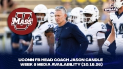 UConn Football Pregame Media Availability - Mass (10.18.26)