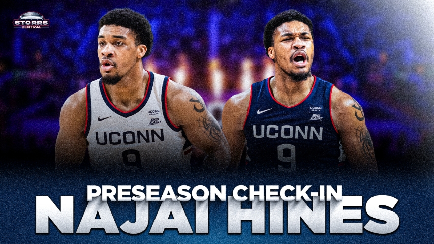 Preseason Check-In - UConn MBB Center Najai Hines